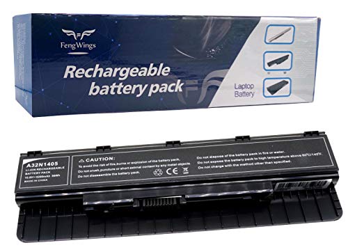 FengWingsu00ae Batterie A32N1405 10.8V 5200mAh Remplacer Batterie pour ASUS G551JX GL551JW GL551JX G771JW GL771JM GL771JW G58JM G58JW N551JB N551JW N551JX N551Z N751JK N751JX Batterie