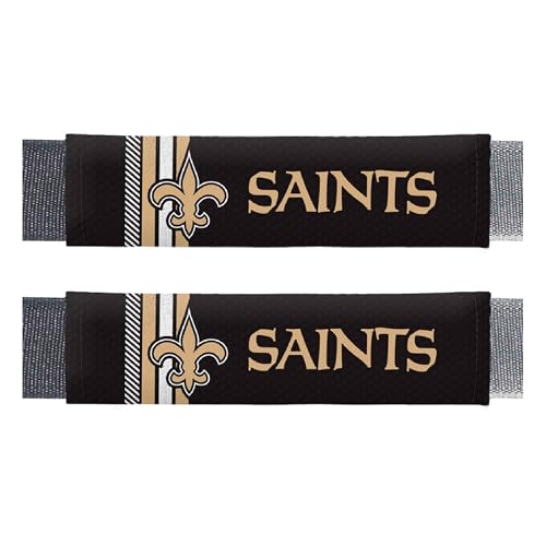 Fanmats 32106 New Orleans Saints Team Color Rally Seatbelt Pad cover