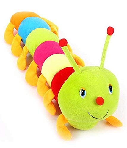 MIGENTO INDIA Caterpillar Soft Toy for Kids, Girls & Children Playing Teddy Bear in Small Size 55 Cm Long