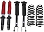 SmartRide 4-Wheel Air Suspension Conversion Kit With Resistor compatible with 2004-2009 Cadillac SRX