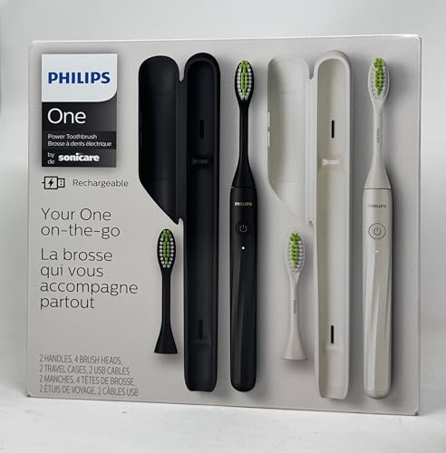 Philips Sonicare One by Sonicare Rechargeable Toothbrush, Shadow,...