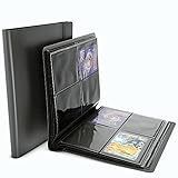 𝗦𝗔𝗠𝗠𝗘𝗟𝗡 & 𝗧𝗔𝗨𝗦𝗖𝗛𝗘𝗡 - Dank der hochwertig gepolsterten Seiten schütz das Sammelheft alle Karten vor Kratzern und Dreck. Die Seitenöffnungen ermöglichen sichereres Einschieben der Sammelkarten.