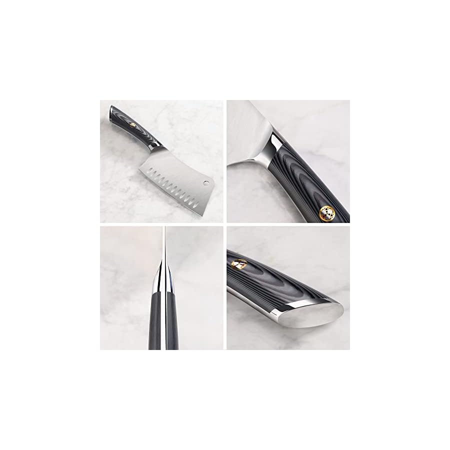 Cangshan-NAKA-Series-6-inch-Meat-Cleaver-with-Sheath-Forged-Swedish-14C28N-Steel-503091 Cangshan NAKA Series 6-inch Meat Cleaver with Sheath, Forged Swedish 14C28N Steel, 503091