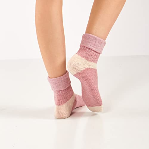 GoWith Alpaca Wool Ankle Socks for Women, Warm Casual Colorful Cozy Winter Socks for Ladies4