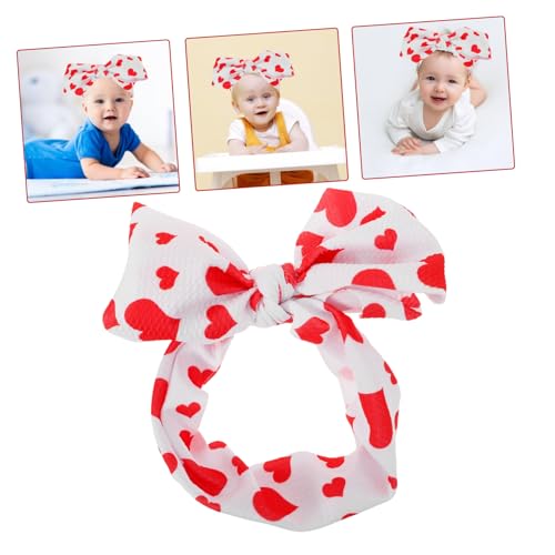VICASKY Girl Bow Headband Floral Print Fabric Wide Hairband for Newborn Party Accessories Birthday Gift Hairband4