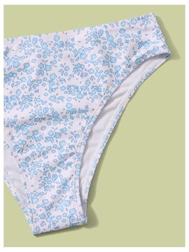 SOLY HUX Girl's Floral Print Bathing Suit Knot Front Bikini Set Two Piece Swimsuit4