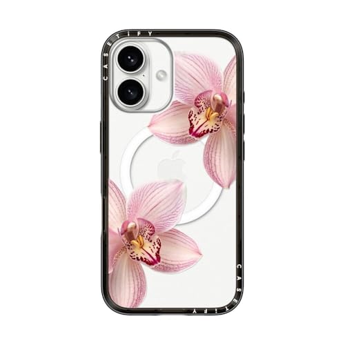 Coque iPhone 16 Magsafe compacte CASETiFY ajustée anti-choc Orchidia