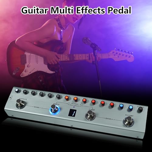 Jemora Pédale multi-effets pour basse, égaliseurs à 3 bandes, sortie symétrique XLR, 3 retards, 3 réverbérations, pédale d’effets pour basse, connexion BT, type-C, rechargeable pour basse électrique - Les Beatles, Paul McCartney, John Lennon, RIngo Starr, George Harrison Jemora Pédale multi-effets pour basse, égaliseurs à 3 bandes, sortie symétrique XLR, 3 retards, 3 réverbérations, pédale d'effets pour basse, connexion BT, type-C, rechargeable pour basse électrique – Image 8