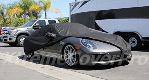 Custom FIT Car Cover for for 2004 2005 2006 2007 2008 2009 2010 2011 997 Porsche 911 XTREMECOVERPRO Platinum Series Black product thumbnail 9