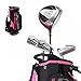 Xlite Super Performance Precise Junior Golf Club Set, Pink Set for Girls Ages 3 to 5, Right Handed
