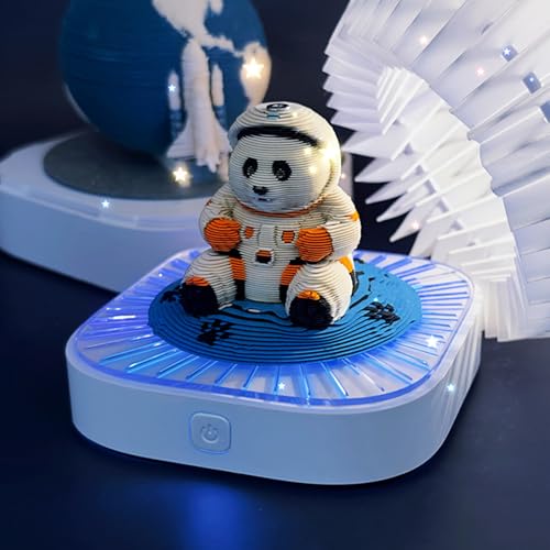 Bloc-notes 3D panda pour libérer l'esprit et décorer la maison