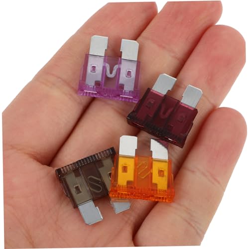 Kit mini de 50 fusibles para automóvil resistente de policarbonato compacto para almacenamiento y fácil instalación miniatura 5