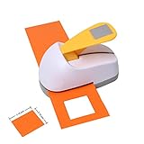 Craft Lever Punch Length 2.15 X 2.15 inch Square(Corner to Corner 3inch) Punch DIY Handmade Paper Pu