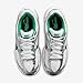 womens nike air max moto 2k (white/stadium green)