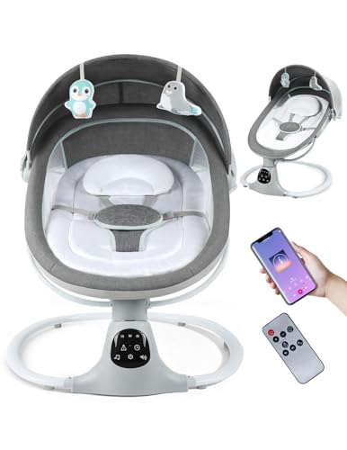 Electric Baby Swing for Infants to Toddler, Portable Swing Baby