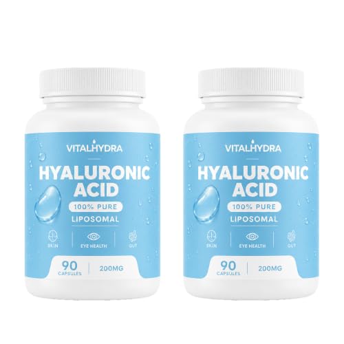 Vitalhydra Hyaluronic Acid Hyaluronic Acid Supplements Capsules 90 Capsules