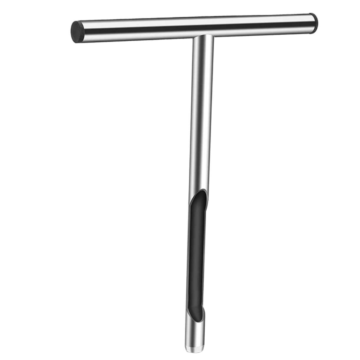 Campionatore del Terreno Strumento per Campionamento Suolo in Acciaio Inossidabile 304 Facile da Impugnare Manico a T per Giardino e Foresta