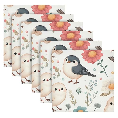 Servilletas de Tela Multicolor Pack 6 20x20 in miniatura 2