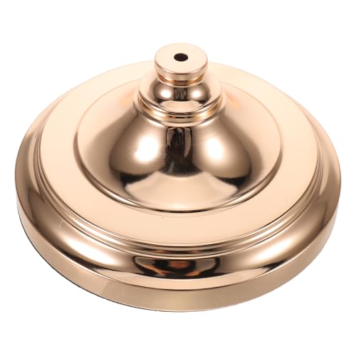 Socle de lampe rond en fer doré 260mm pour luminaire de chambre
