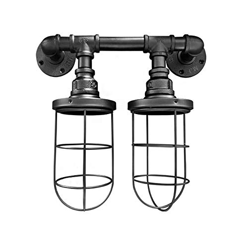 Lanterne murale LED solution éclairage escalier sombre style rétro