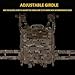 RASPIO MOLLE-Ready Nylon Tactical Girdle with Quick-Release Handle Fits JPC3.0/1.0/2.0 AVS SPC for Airsoft & Team Activities(Black)