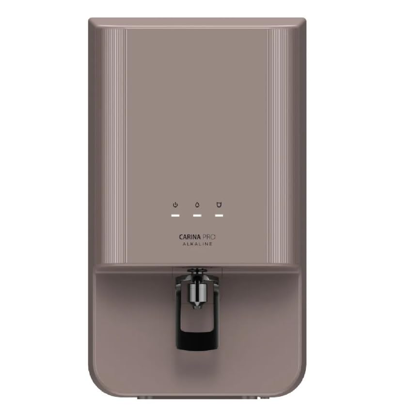 Image of Carina Pro Alkaline Water Purifier I 2X Filter life Inner Sediment Filter + Activated Carbon + RO membrane I 2 years Warranty I100% RO + UV I Free installation