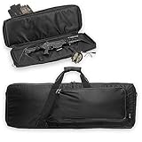 TRT Rifle Soft Case, Tactical Long Rifle Carrying Soft Protective Bag, Ideal for Storage or Transportation to Shooting Range/Hunting Site/Outdoor Tactical Rifle Backpack - 36.6'