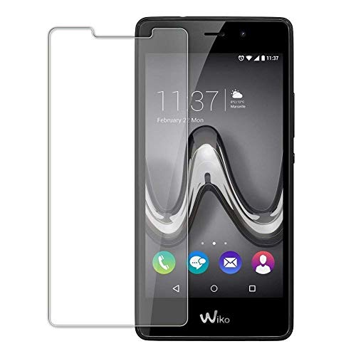 HQ-CLOUD lot de 2 Films Vitre Verre Trempé de protection d'écran haute transparence - Anti Rayures - Ultra Résistant Dureté 9H Pour Wiko Tommy 3