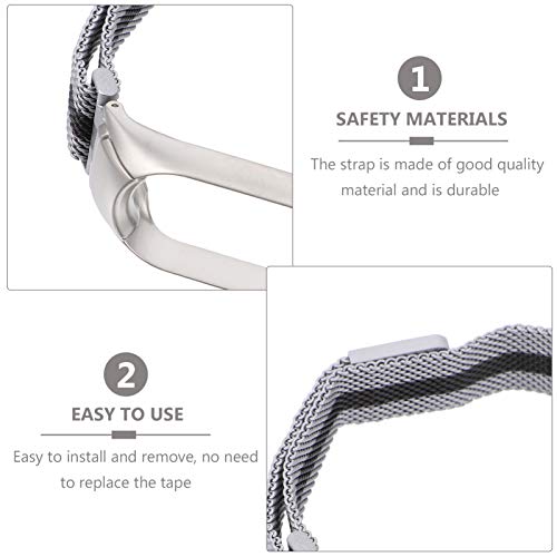 ULTECHNOVO Armação de Metal Protetor de Metal Pulseira de Relógio de Aço Inoxidável Relógio Banda St