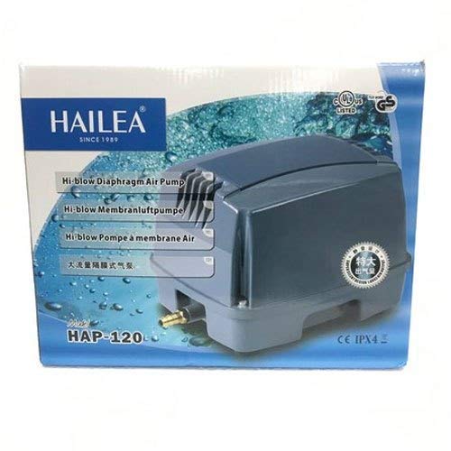 Hailea HAP 120 Air Pump - 90W Flow Rate 120 L/M - Central Fish Aquarium (B08VN8KPZ5) Amazon Price History, Amazon Price Tracker