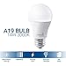 Hyperikon A19 LED Bulb Dimmable Light 14W=75W, E26 Base, UL, Soft White, 6 Pack