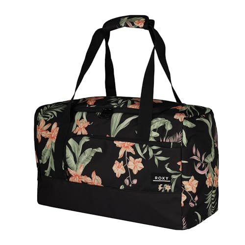 Roxy Feel Happy Große Reisetasche mit separatem Fach für Schuhe, Anthrazit Island Escape, Sweet Kombucha Seesack Roxy Feel Happy Große Reisetasche mit separatem Fach für Schuhe, Anthrazit Island Escape, Sweet Kombucha Seesack
