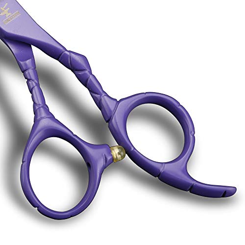 XUANFENG-Hairdressing-Scissors-Professional-Hair-Scissors-Japan-440C-Cutting-Thinning-Scissors-Set-Hair-Shears-Salon-Styling-Tools-6-Inch-Purple-Set