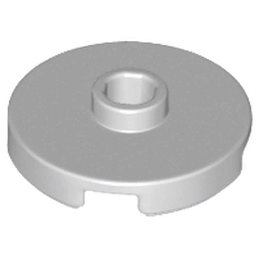 LEGO Tile Round 2 x 2 with Open Stud, Part 18674, Part 18674, Choose Your Colour (Light Bluish Gray, 50, count)