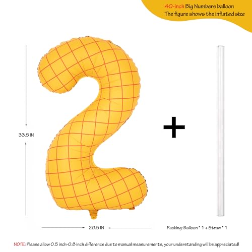 Image of 40 inch Matte Yellow Balloons Toy Inspired Story Theme party Supplies, Number Birthday Decoration, Cowboy Decorations Western, Cowgirl Party Balloon Digital 2