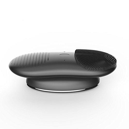 Queenshiny® Brosse de lavage électrique recharge sans fil Sonic lavage visage soins des pores Silicone visage machine à laver réduction anti-vieillissement visage masseur imperméable à l'eau