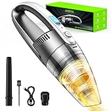 Oraimo Handstaubsauger, Handstaubsauger Akku (Trocken, 2600mAh, 630g Ultraleicht), Handsauger Auto mit Extra Langem Fugendüse, für den Auto, Haus, Küche, Tierhaare