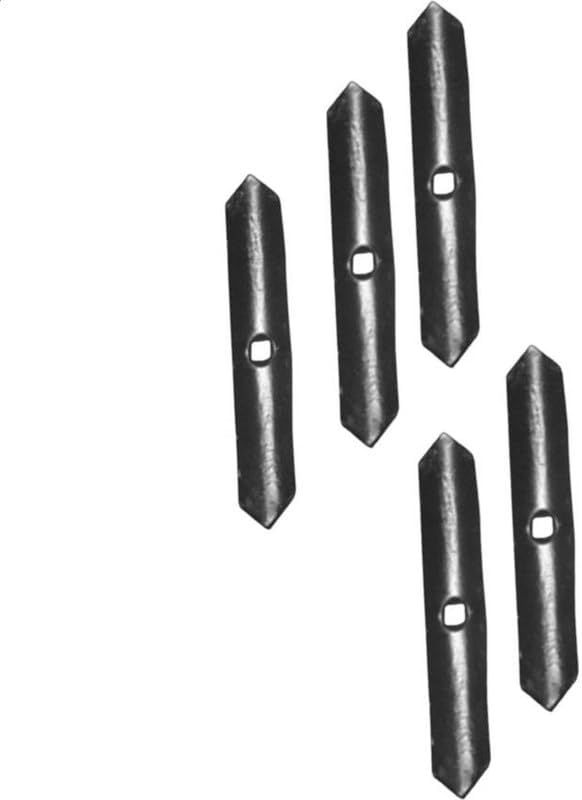 BRAIN DUMP 5 Heavy Duty Reversible Sweep S Tine Field Cultivator Point 1 3/8" x 8"