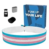 Transgender - Flagge Stoffarmband - Satin Armband - LGBTQ Stoffarmänder - Pride Armband - Unisex Modeaccessoire - Handgemachtes Armband - Unterstützung für Trans-Rechte - Geschenk für LGBTQ