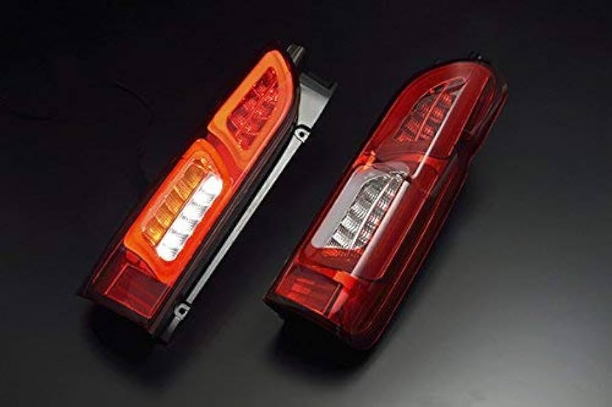 LEDテールライト クリア/レッド Amazon | クリアワールド(ClearWorld) フルLEDテールランプ