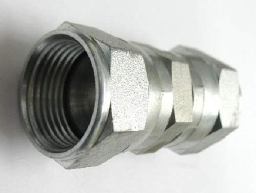 AF 6565-04-04 - 1/4 Female JIC (7/16''-20 Threads) X 1/4 Female JIC (7/16''-20 Threads) Swivel