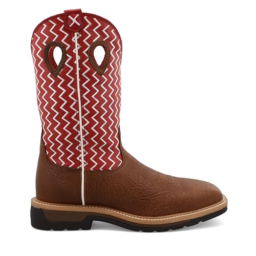 Twisted X Men's 12" Steel Toe Western Work Boot4