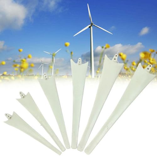 BRAVECOW Windmill Blades Replacement Delta Wing Blade Nylon Fiber Blade Wind Turbine Generator Blade Windmill Power Charge Accessories for Wind Generator (550mm)
