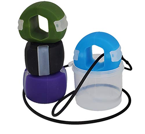 Jaw Exerciser | Face Exerciser Ball | | Double Chin Reducer | Sculpt jaw chew lanyard included | Look Younger, slim tone, | jawline exerciser|50Lb. Resistance