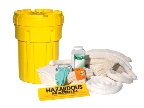 Enpac 1332-YE 67 Piece Oil 30 Gallon Salvage Drum Spill Kit