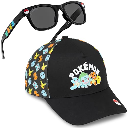 Get Trend Pokemon Gorra Niño y Gafas de Sol Proteccion UV 100%