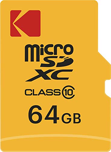 Preisvergleich Produktbild Kodak 64 GB Class 10 Microsd-Speicherkarte mit SD-Adapter