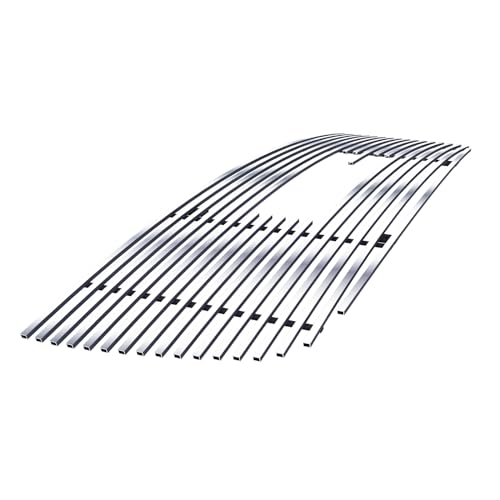 APS Premium Stainless Steel SS Chrome Billet Grille Grill Insert Compatible with GMC Savana 2003 04 05 06 07 08 09 10 11 12 13 14 15 16 17 18 19 20 21 22 23 24 25 26 Main Upper N19-A67456G