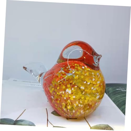 Décoration miniature d'oiseau en verre pour cadeau d'anniversaire - 6