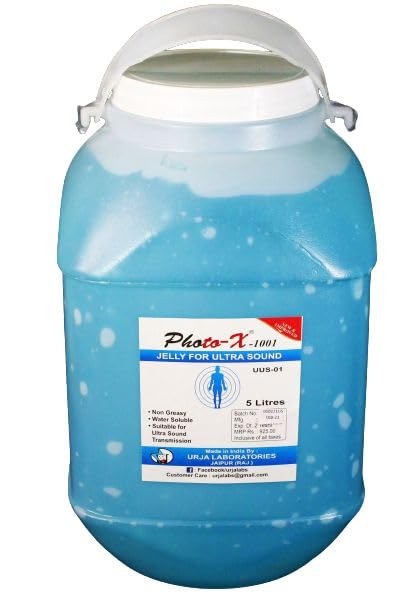 Photo-X Ultra Sound Gel (5000 ML) for use in Sonography and Physiotherapy ISO Certified (B09Y3HJY1X) Amazon Price History, Amazon Price Tracker